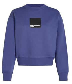 Karl Lagerfeld Jeans Damen Regular Box Logo Sweatshirt