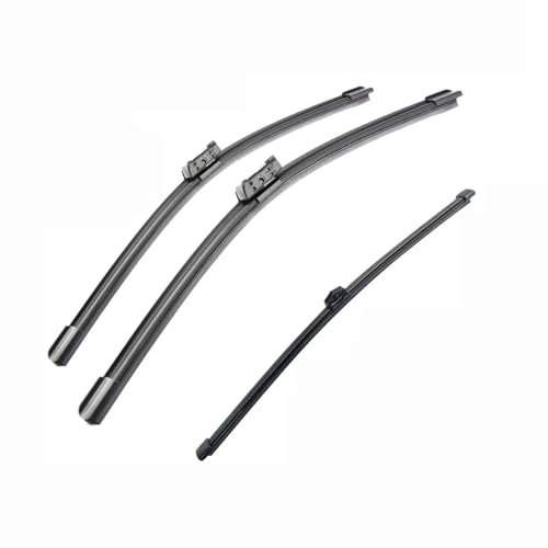 AEIOUPMMA 3 Piezas de escobillas de limpiaparabrisas Delanteras y traseras, Accesorios para Cortador de Parabrisas y Ventana para Seat Leon Mk4 2020-2024 26+16+13