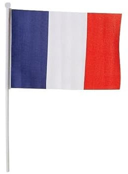 LP Divertissements Drapeau France avec Baguette 30x45cm