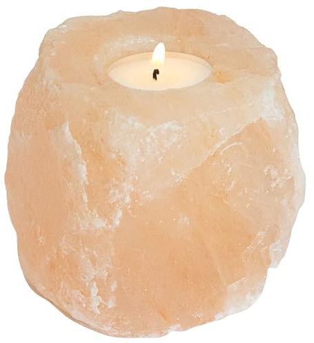 Juroupi Portacandele Rosa Sale dell'Himalaya Media Intarsi decorativi-42000112