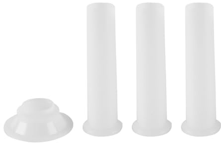 VOANZO 3-Piece Universal Sausage Filling Tube Plastic Filler for Meat Grinder