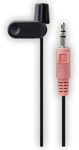 Hama | Clip-On Microphone, Black