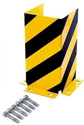 Rammschutz Regalschutz Anfahrschutz Rammschutzecke Eckschutz Regal Lager Säulenschutz U-Form 300mm 3mm
