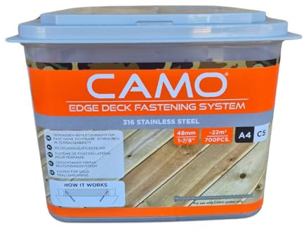 VIS CAMO inox A4 4,2x48 mm (700 unités/boite)