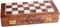 Personalisiertes graviertes faltbares magnetisches Schach-Set aus Holz mit extra Königin, 25,4 cm bis 35,6 cm Schachbrett, Damengambit, personalisiertes Geschenk (25,4 cm)