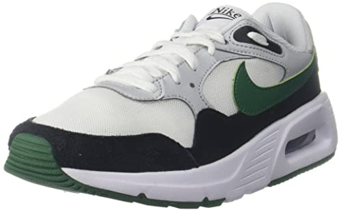 Nike Air Max SC Sneaker, Weiss/SCHLAUCHGRÜN-SCHWARZ-REINES Platin, 38 EU