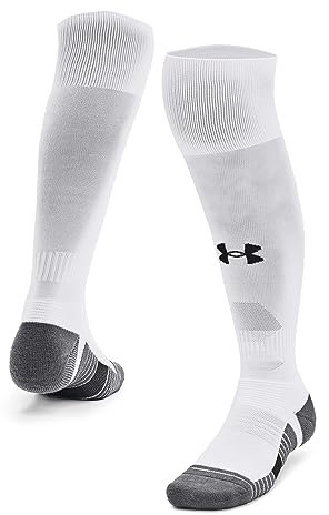 Under Armour Unisex UA Magnetico 1pk Over-The-Calf, schnelltrocknende Fußball Socken für Erwachsene, Stutzen mit integrierter Mittelfußstütze