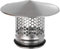 Steinberg14 Chapeau de Toit 125mm avec Grille Anti-Oiseaux – Pour Conduit de Ventilation
