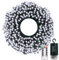 echosari Battery Operated String Lights, 20M 200 LED Battery Fairy Lights with Timer 8 Modes, Waterproof Fairy String Lights for Outdoor Home Garden Party Christmas Trees Decoration (Cool White)