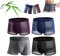 Boxer en Fibre de Bambou, Boxer Box Hero en Bambou, 4 Boxers en Fibre de Bambou – pour Un Confort Toute la journée (Mixed Colors,XL (55-65KG))