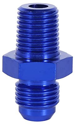 Adaptador de conexión NPT Adaptador para empalme de aluminio aluminio An6 a racores Npt de 1/4 Adaptador recto Cuidado y