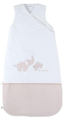 Noukie's - Gigoteuse - bébé - 1 à 6 Mois 70 cm - TOG 2 à 3,5 - Polyester/CotonVeloudoux - Fermeture zipée- Bali & Snow