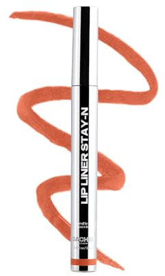 Sacheu Lip Liner STAY-N Peel Off Lip Stain — Long Lasting Matte Lip Tattoo Transfer Proof Lipstain Infused with Hyaluronic Acid & Vitamin E for All Skin Types — Vegan & Cruelty-Free, SINamon