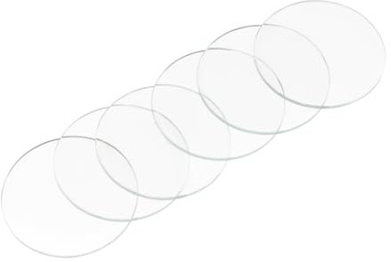 Yardenfun 6stücke Glas Uhrenlinse Ersatz Transparente Glaslinse Für Armbanduhren Uhrenzubehör Reparatur Teile