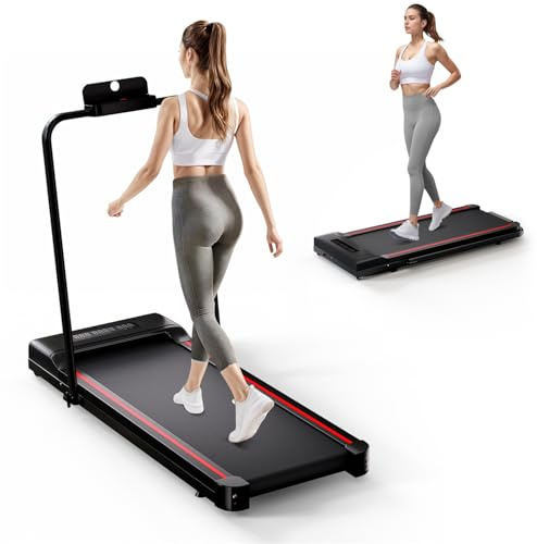 Sperax Klappbares Laufband für Zuhause Portable Walking Pad für den Bürogebrauch, Leichtes Klapbar Laufband 10KM/H