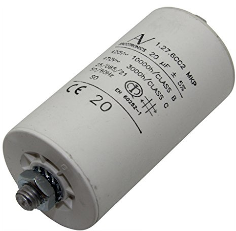 C276CC25200AA0J Capacitor: motors, run 20uF 420VAC Ø45x74mm -25-85°C ±5% KEMET