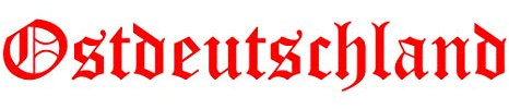 Autoaufkleber Ostdeutschland geplottet/rot Osten Fußball ca. 19x3 cm Aufkleber Sticker JDM Tuning