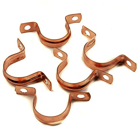 Thunderfix 22mm Bronze Copper Pipe Clip (Pack of 5)