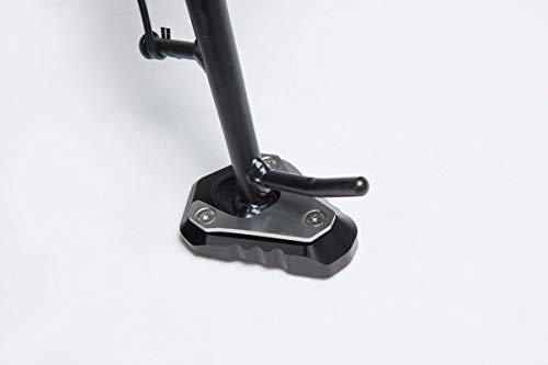 SW-MOTECH Seitenständerfuß-Verbreiterung, Schwarz/Silbern für Kawasaki Z650 (17-)