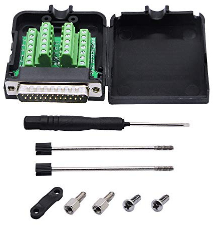 CERRXIAN DB25 Adapter RS-232 serielle Schnittstelle DB25 Stecker (männlich)