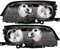 Halogen Scheinwerfer Set 3 E46 Coupe Cabrio Bj. 04/99-08/01 H7/H7 Motor