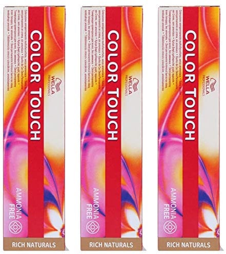 Wella 3 er Pack Color Touch 60 ml Rich Naturals 7/1