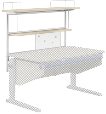 moll Winner Flex Deck Erweiterung für Kinderschreibtisch | mehr Arbeitsfläche & Organisation | Multifunktionswand für Winner & Winner Split | ideal für Schulkinder | Made in Germany