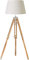 Nautical Replica Hub Tripod Floor Lamp Base Finish: Natural & Chrome (Lamp Shade is not Included)