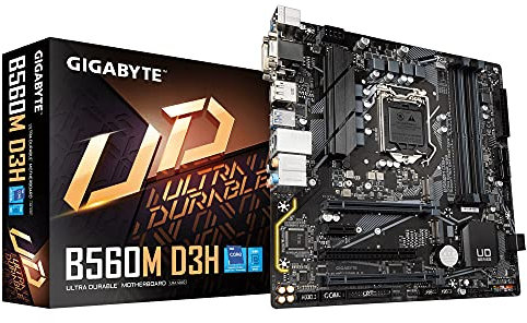 Gigabyte B560M D3H Micro ATX Motherboard for Intel LGA 1200 CPUs