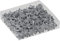 MIJOMA Streudeko 3D-Glitzersterne Glitzer-Sterne Streusterne Tischdekoration, Elegante und Moderne Dekoration für Weihnachten, Geburtstag, Hochzeit, Silvester (Größe: 1.7 cm - 144 Stück, Silber)