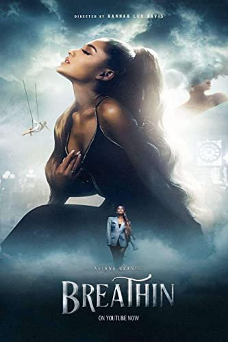 Targets Store Poster Ariana Grande Sänger Breathin 12 x 18 inch