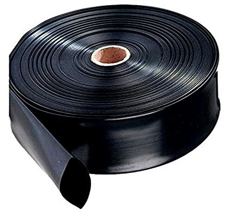Mugar- Manguera Plana Negra para Agricultura y Construcción- 1500 o 2000 Galgas- En Rollos de 100 Metros (1500 Galgas, 60 mm)