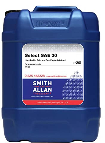 Classic SAE 30 Non Detergent Mineral Engine Oil Vintage Motor Oil 20 Litre 20L