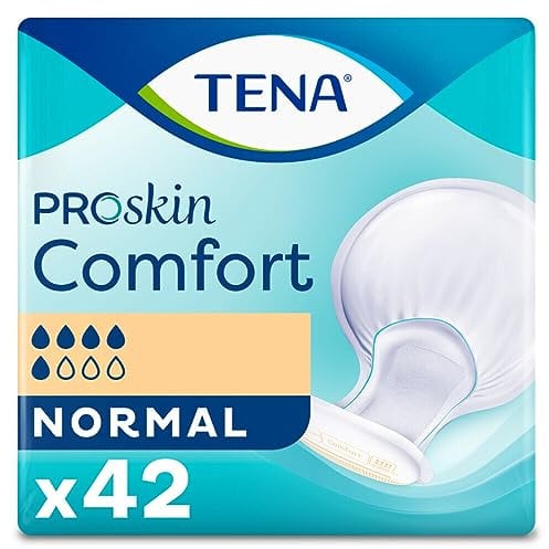 Tena - Tena Proskin Comfort Normal Inkontinenzeinlage, 42 Stück