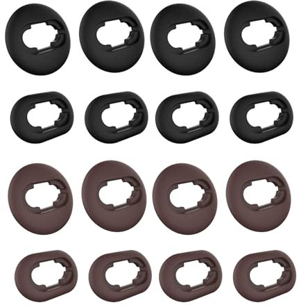 Lollanda 8 Paar Ohrstöpsel Kompatibel mit Galaxy Buds Live SM-R180, Silikon Ohrstöpsel Ersatz Kompatibel für Galaxy Buds Live, Ohrhörerzubehör für SM-R180,Ohradapter