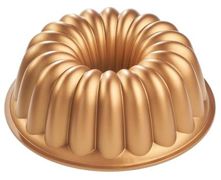 DOLCIDEA MOPITA, Stampo per Torta in Alluminio Pressofuso, ø 25,4 cm, Tortiera Antiaderente Resistente alle Alte Temperature, Forma Stampo a Margherita
