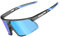 KAPVOE Polarisiert Fahrradbrille Herren Damen Radfahren Sportsonnenbrille Sportbrille Uv400 Schutz Sport MTB Radbrille Radsport Fahren Baseball Laufen Golf Volleyball Angeln 03