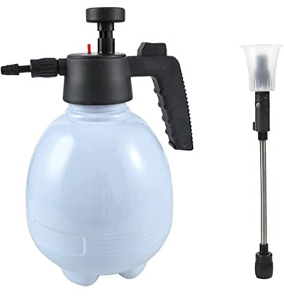 Regadera Botella Pulverizador Pulverizador De Jardín Manual De Regadera, Bomba De Presión De Césped, Válvula De Pulverizador, Boquilla Ajustable, Pulverizadores De Jardín Regadera para Flores (Color