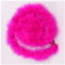 Wisafory Federboa 2M Flauschige Feder Girlande Federschal Federboa zum Basteln Nähen Feder Boa Kostüm Zubehör für Hochzeit Karneval Mottoparty Weihnachten Party Dekoration Rosenrot