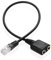 XMSJSIY RJ9 to 3.5mm Headsets Adapter Telephone Phones MIC Audio Splitter Adapter Cable RJ9 4P4C Male to 3.5mm Jack Headphone Microphone Audio Cable - 27CM/10inch