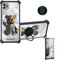 Aroepurt hülle Kompatibel Für Opel Mobile Smart 55q Hülle Case Handyhülle Schutzhülle Cover [Mit 9H Härte HD Schutzfolie] PC + Silikon Ständer DYH-CGZ