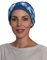 Deresina Aura Turban en bambou pour perte de cheveux, chimio, Bleu (Carolina blue), taille unique
