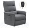 Softa Recliner, Electric Reclining Chair, Electric Armchair with adjustable backrest, Sofa in Living Room and Bedroom (Dark Gray)
