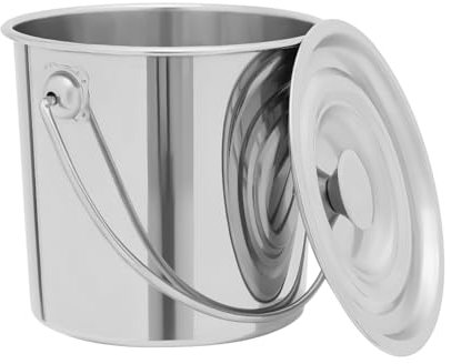 201 Edelstahl luftdicht Milchkanne Eimer Wein Eimer Milchkanne Tote Krug Tee Kanister Multifunktionale Transport Fass mit Silikon Dichtung Heavy Duty 6 L