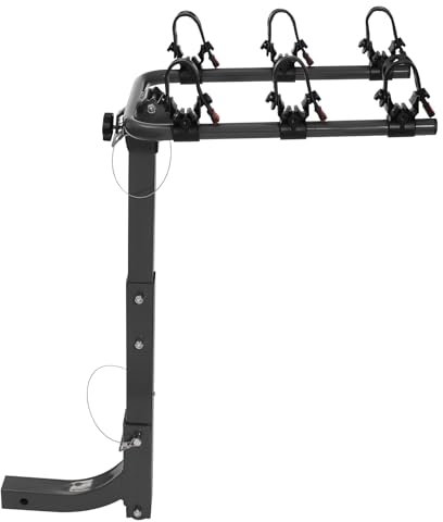 HarBin-Star Fahrradträger für Fahrräder, Auto Dach Fahrradträger, Deluxe Fahrradträger Beladung bis 70 kg, Schwarz