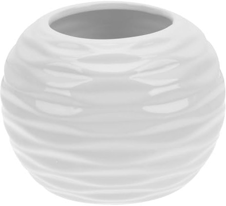 MUSISALY Deko Tischvase Aus Keramik Moderner Blumenvase Für Hydrokultur Pflanzen Heimdecoration Für Wohnzimmer Schlafzimmer