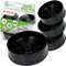 4 Piezas Carbón Filtro Campana Extractora D058 Ø125 mm con Código Original 1120506172 33005513 9029798809 90421336 para Zanussi para Aeg para Electrolux - Garantía de 5 Años - ONIX TECH