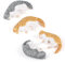 Cute Fridge Magnets,4Pcs Decorative Magnets for Fridge Funny Cat Magnets Cute Magnets for Fridge Kawaii Locker Magnets Funny Cute, Decoration for Kitchen,House,Office,Whiteboard
