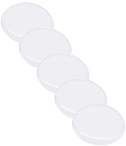 WATIIFUFU Lot De 5 Verres De Montre en Acrylique pour Réparation De Cadrans De Montres-Bracelets Anti-Rayures Et Anti-Transpiration