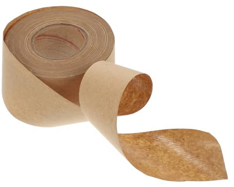ROMISBABA 1pezzi Nastro Di Carta Da Imballaggio Attivato Dall'acqua Nastro Sigillante in Carta Kraft Adesivo Rinforzato
